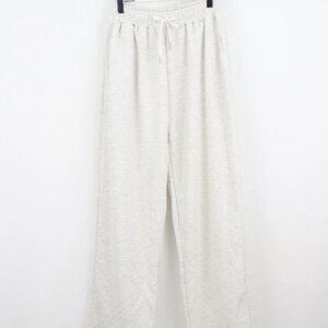 Wide Fit Sweatpants Light Gray